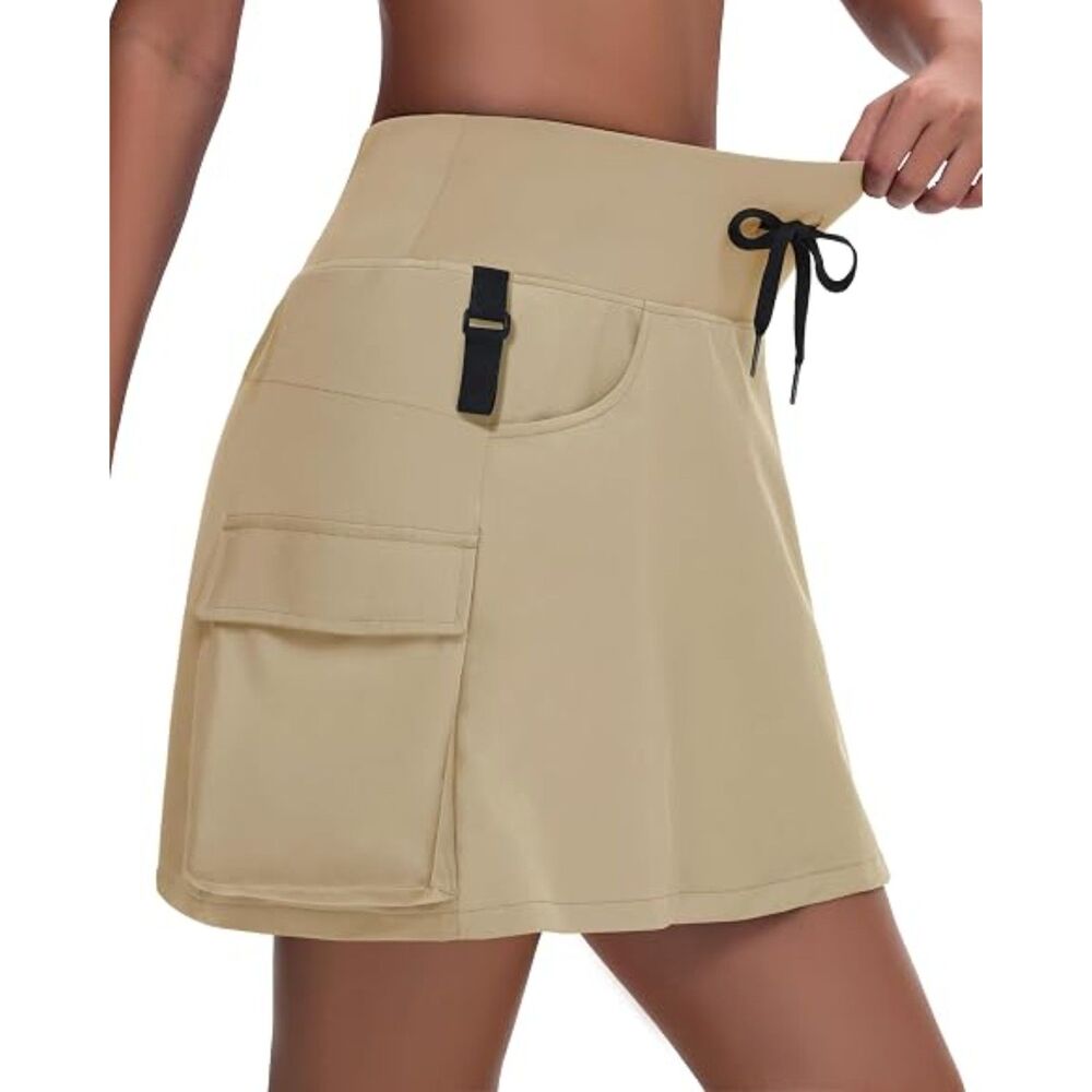 NWT MIVEI 20" Hiking Cargo Skort Skirt